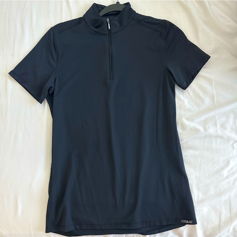 Dover Saddlery Short Sleeve Quarter Zip